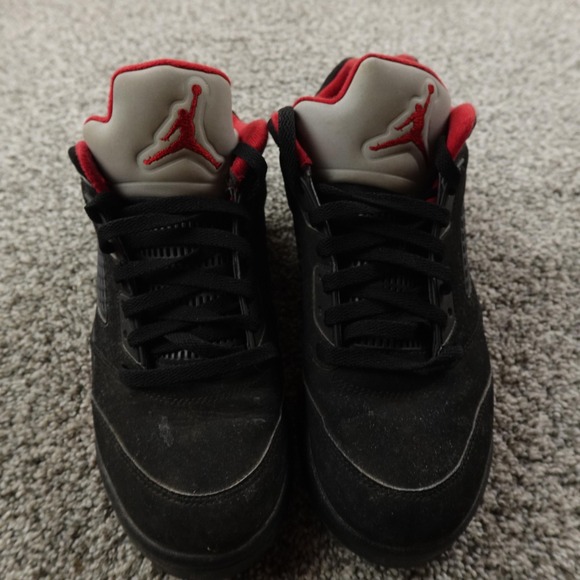 Jordan Air Jordan 5 Low Basketball Shoes‎ Mens 9 Black Red 819171-001 Sneakers main image 6